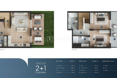 3+1 Appartement à Cesme, Turkey No. 75068 22