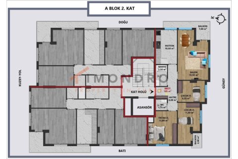 2+1 Appartement à Antalya, Turkey No. 17156 10