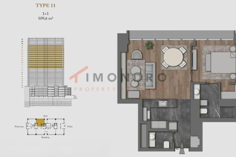 1+1 Apartment in Sisli, Turkey No. 21400 11