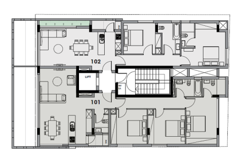 3 chambres Appartement à Limassol, Cyprus No. 34824 10