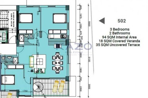 3 dormitorios Apartment en Limassol, Cyprus No. 65788 3