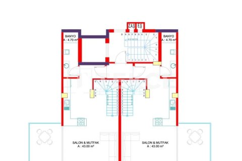 3+1 Appartement à Alanya, Turkey No. 14389 8