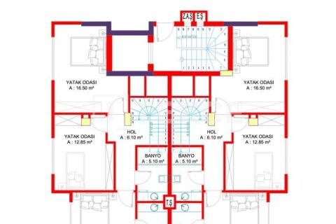 3+1 Appartement à Alanya, Turkey No. 14389 9