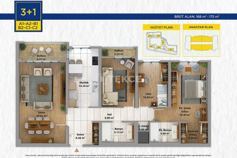 2+1 Apartment in Istanbul, Turkey No. 54136 15