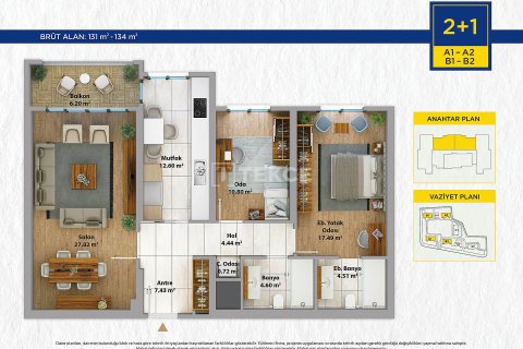 2+1 Apartment in Istanbul, Turkey No. 54136 14