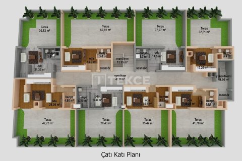 Квартира 3+1 в Ялова, Турция №91109 26