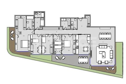 5+1 Appartement à Istanbul, Turkey No. 11763 3