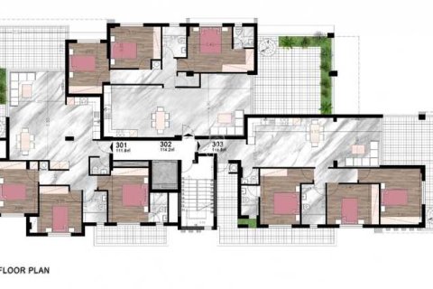 3 bedrooms Apartment in Mesa Geitonia, Cyprus No. 77581 2