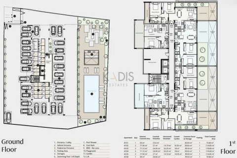 2 dormitorios Penthouse en Germasogeia, Cyprus No. 64019 2