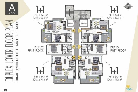 4+1 Penthouse in Alanya, Turkey No. 11001 21