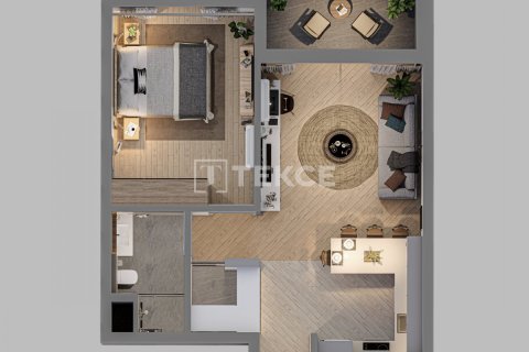 1+1 Apartment in Aksu, Turkey No. 10999 20