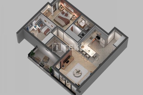 1+1 Apartment in Aksu, Turkey No. 10999 17