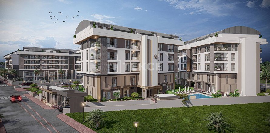 1+1 Apartment en Antalya, Turkey No. 11749