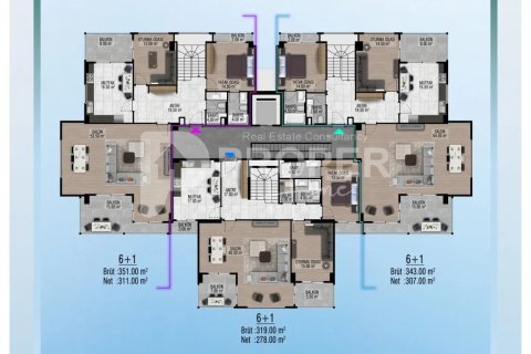 7 habitaciones Apartment en Alanya, Turkey No. 13487 2