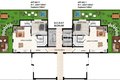 3 habitaciones Apartment en Alanya, Turkey No. 12168 27