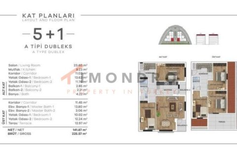 3+1 Apartment in Eyup, Turkey No. 17077 22