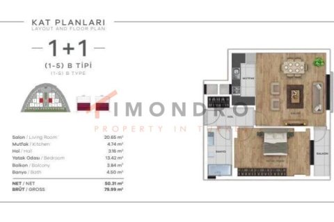 3+1 Apartment in Eyup, Turkey No. 17077 3