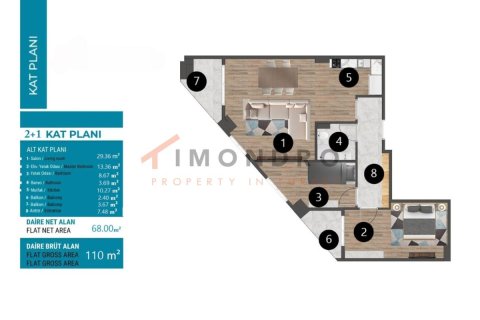 2+1 Apartment in Bueyuekcekmece, Turkey No. 17057 10