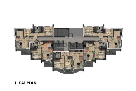 3+1 Appartement à Aksu, Turkey No. 17080 10