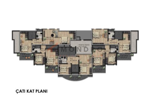 3+1 Apartment en Aksu, Turkey No. 17080 12