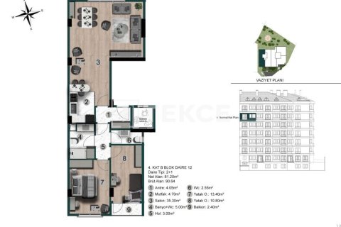 2+1 Apartment en Istanbul, Turkey No. 13242 20