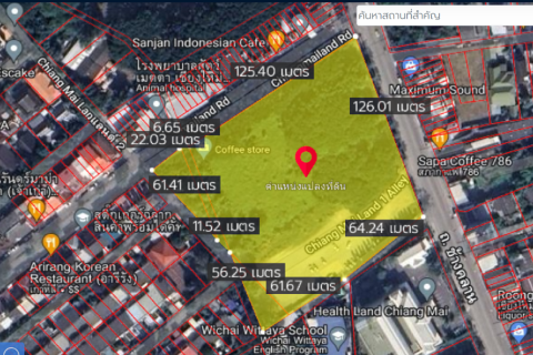 20 dormitorios Land en Chiang Mai, Thailand No. 2205 1