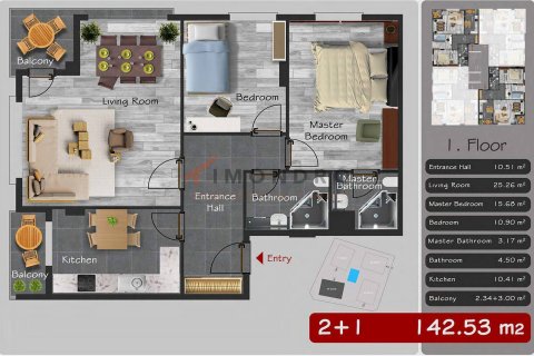 2+1 Apartment in Beylikduezue, Turkey No. 16862 4