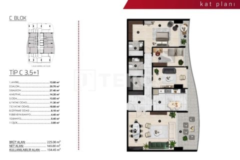 3+1 Apartment in Bursa, Turkey No. 20754 20