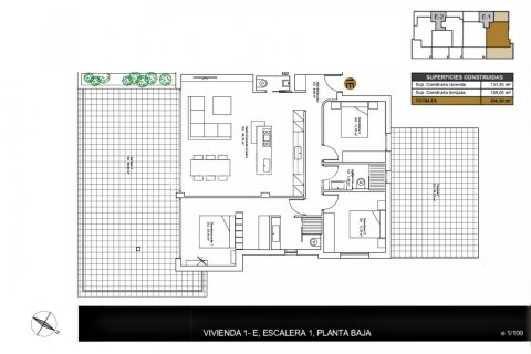 Квартира с 3 спальнями в Ориуэла, Испания №25751 16