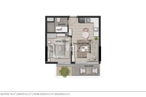 2+1 Apartment en Aksu, Turkey No. 12340 15