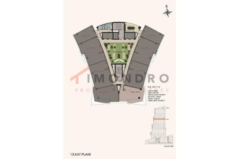 1+1 Apartment in Umraniye, Turkey No. 18005 13