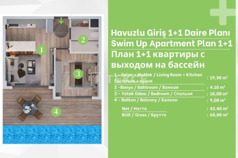 2+1 Apartment en Aksu, Turkey No. 14005 22