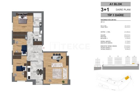 2+1 Apartment en Istanbul, Turkey No. 14536 16