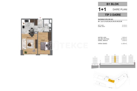 2+1 Apartment en Istanbul, Turkey No. 14536 14