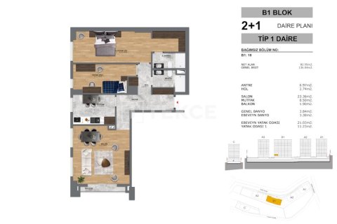 2+1 Apartment in Istanbul, Turkey No. 14536 12