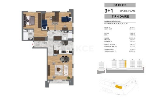 2+1 Appartement à Istanbul, Turkey No. 14536 11