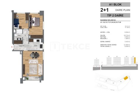 2+1 Apartment en Istanbul, Turkey No. 14536 23