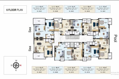 1+1 Appartement à Alanya, Turkey No. 20801 25