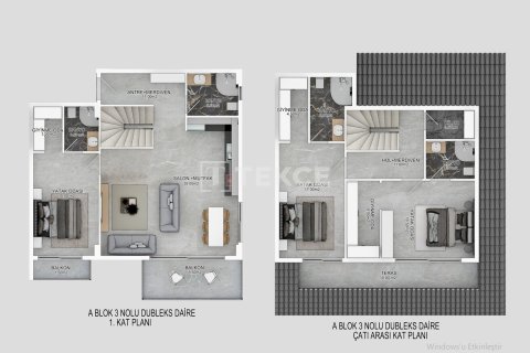 4+1 Appartement à Alanya, Turkey No. 14728 21