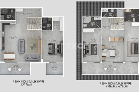 4+1 Appartement à Alanya, Turkey No. 14728 30