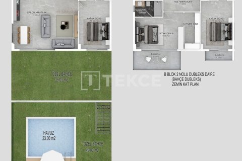 4+1 Appartement à Alanya, Turkey No. 14728 24