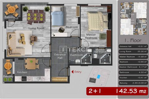 3+1 Apartment in Beylikduezue, Turkey No. 11607 26