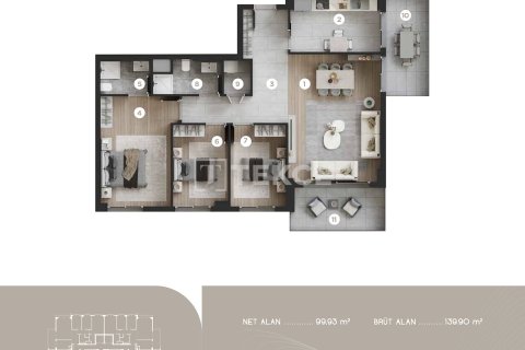 4+1 Apartment en Izmir, Turkey No. 20777 28