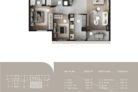 4+1 Appartement à Izmir, Turkey No. 20777 25