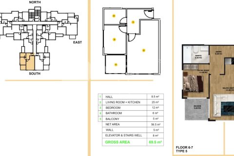 2 rooms Appartement à Alanya, Turkey No. 12982 11