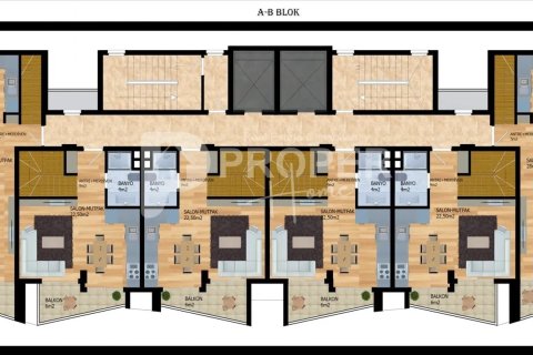 4 rooms Appartement à Alanya, Turkey No. 14193 17