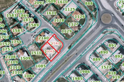 1217m² Land en Aradippou, Cyprus No. 42079 3