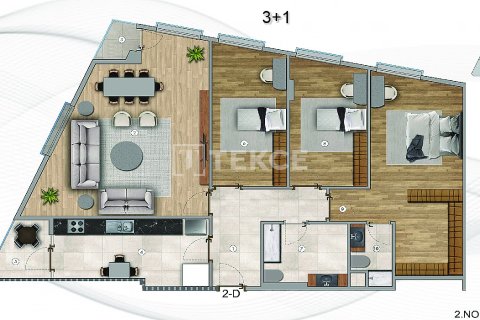 2+1 Apartment in Istanbul, Turkey No. 17528 16