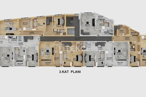 Квартира 3+1 в Чинарджик, Турция №92567 12