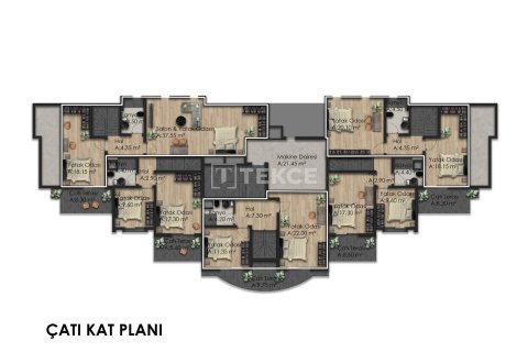 2+1 Apartment en Aksu, Turkey No. 12474 9